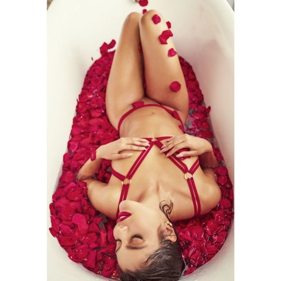 Mapale 8907 Two Piece Set Color Red - Picture 8 of 9